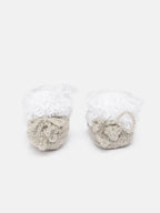Chutput Kids Woollen Hand Knitted Animal Detailed Booties - Grey | Grab2Buy