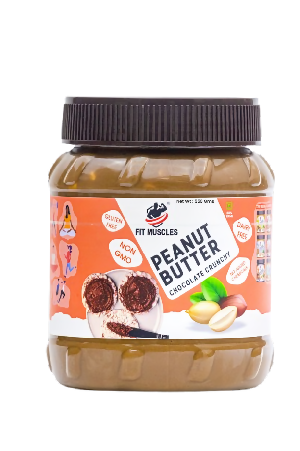 Fit Muscles Chocolate Peanut Butter Crunchy Chocolate | Grab2Buy