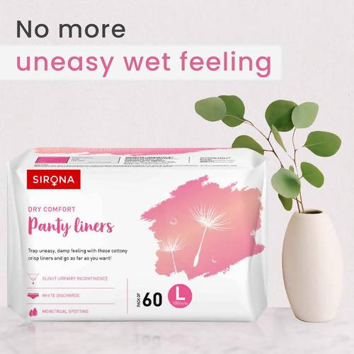 Sirona Dry Comfort Panty Liners | Grab2Buy