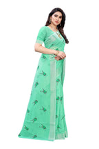 Vamika Green Chanderi Designer Saree (SERIN GREEN) | Grab2Buy