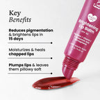 Foxtale Brightening SPF 30 Lip Balm - Light Mauve Glaze (Caramel), Brightens Lips, Reduces Pigmentation