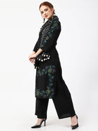 Cheera Kurta Palazzo With Leheria Dupatta Set (CH114KPD) | Grab2Buy