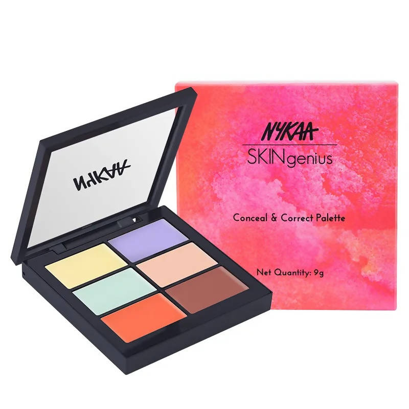 Nykaa SKINgenius Conceal & Correct Palette - Correct & Contour | Grab2Buy