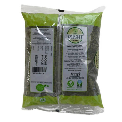 Pusht Organic Sabut (Whole) Moong Dal (Green Gram) | Grab2Buy
