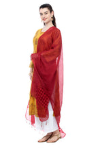 Mominos Fashion Maroon Buta Cut Dupatta | Grab2Buy