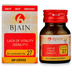 Bjain Homeopathy Bio Combination No.27 Tablet | Grab2Buy