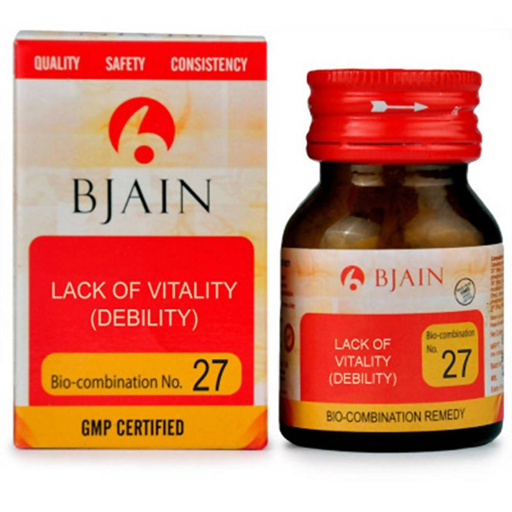 Bjain Homeopathy Bio Combination No.27 Tablet | Grab2Buy