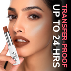 Mila Beaute 24 Hr Non-Transfer Matte Locked-In Lipstick - Floral Pink