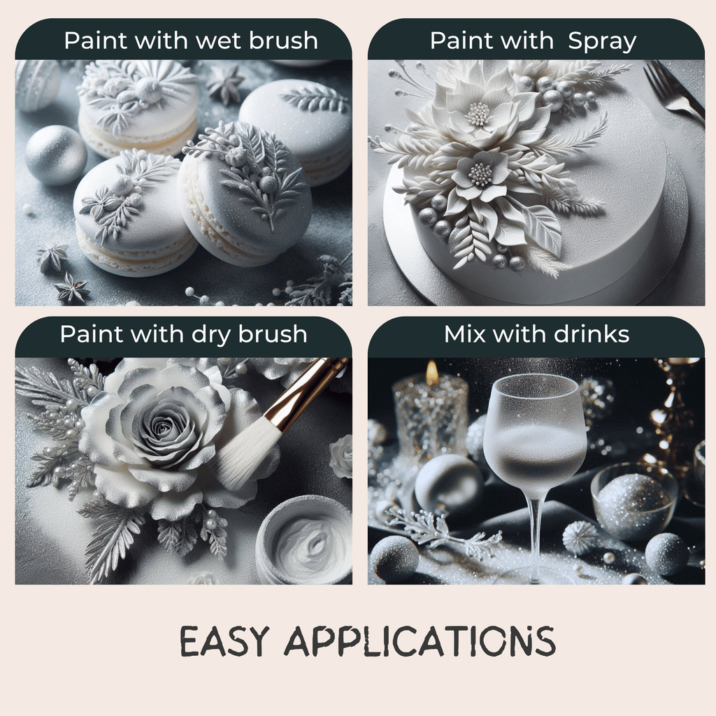 Confect Two Tone Blush Pearl | Edible Luster Dust | Grab2Buy