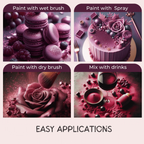 Confect Merlot Mauve | Edible Luster Dust