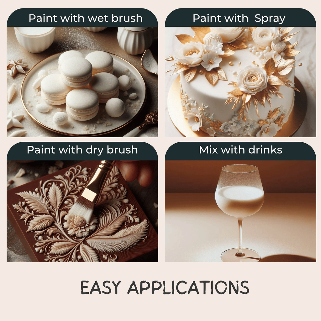 Confect Rock Crystal Gold | Edible Luster Dust