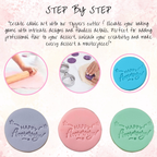 Confect Toppers Cutters | Congratulations Topper Cutter | Cake & Cupcake Decorating Supplies (Happy Anniversary)