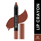 Swiss Beauty Matte Long Lasting Stay Maxx Lip Crayon Lipstick Matte Finish - Coffee | Grab2Buy