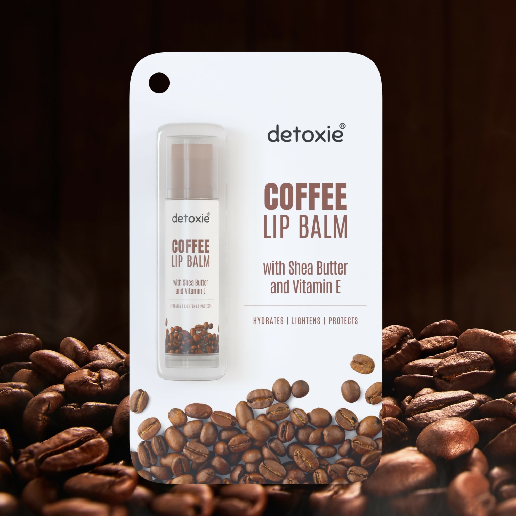 Detoxie Lip Balms Coffee With Shea Butter & Liquorice | Grab2Buy