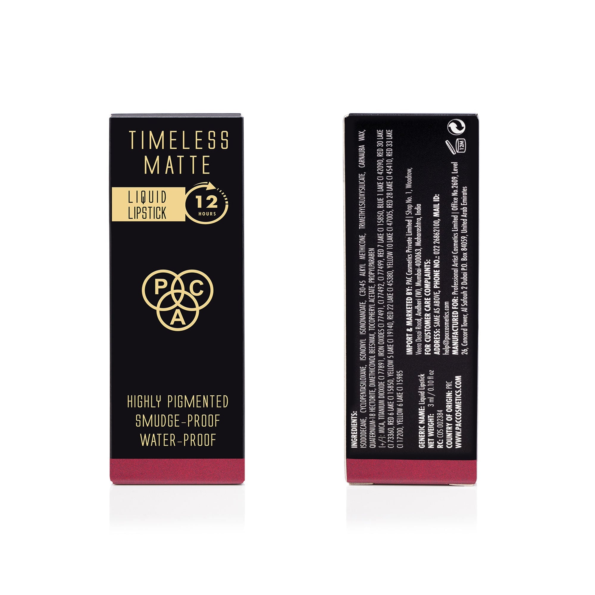 PAC Studio Timeless Matte Mini Lipstick - Me-key