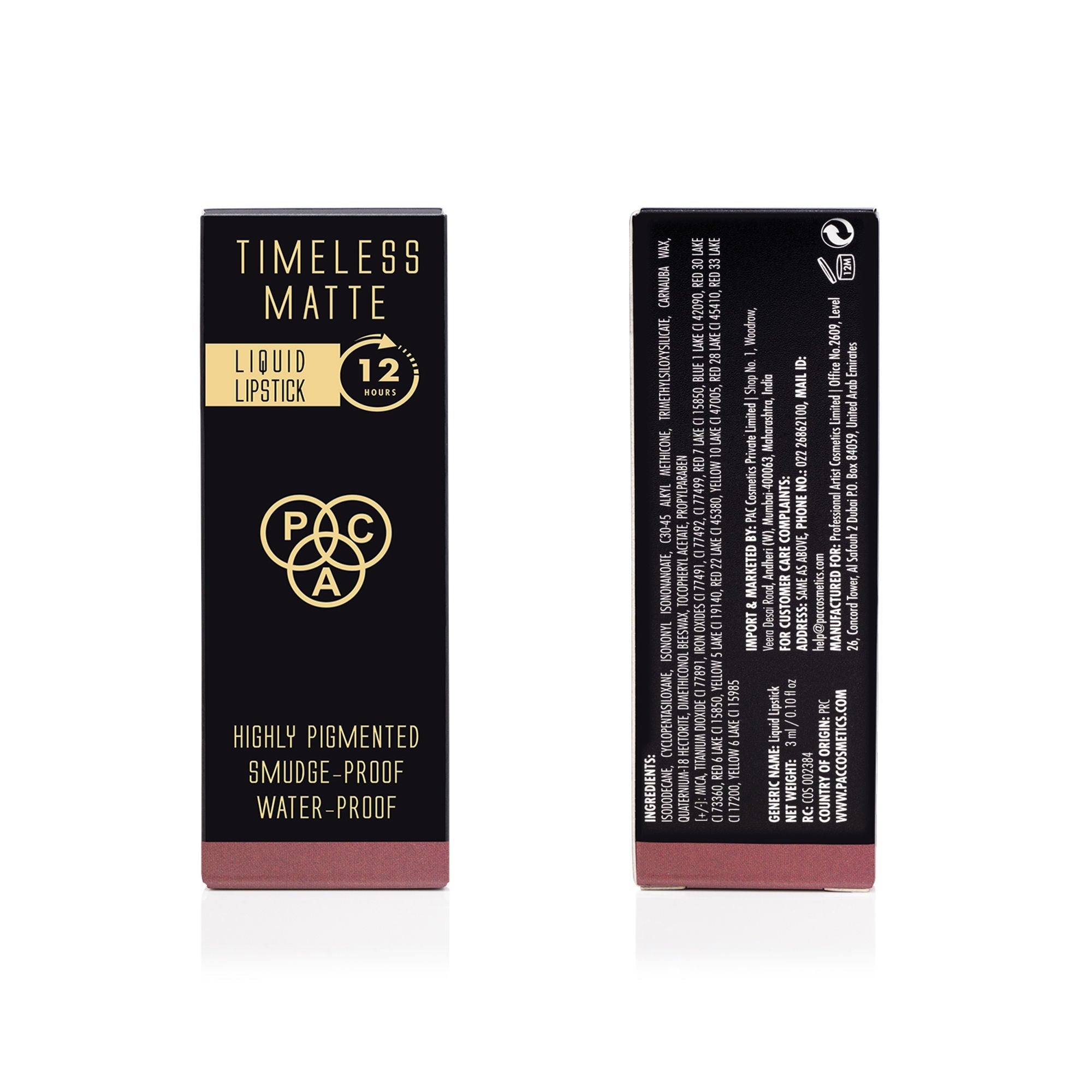 PAC Studio Timeless Matte Mini Lipstick - Nutty Doodle | Grab2Buy