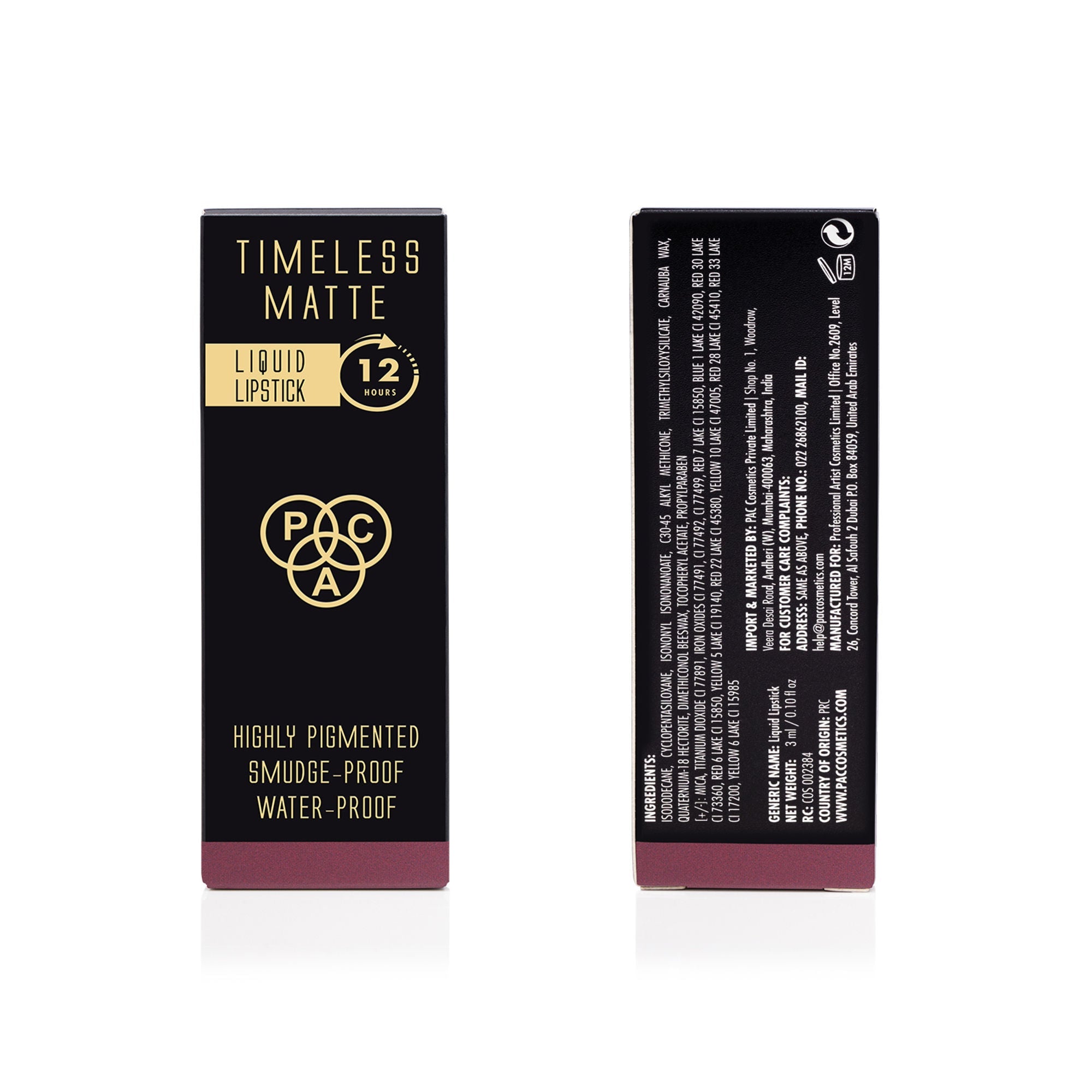 PAC Studio Timeless Matte Mini Lipstick - Berryliscous