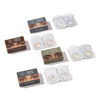 PAC Studio IRIS LUXE Daily Lenses Moonstone - Comfortable Natural Looking Lenses, Soft Non-Irritating