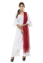 Mominos Fashion Red Cotton Square Dupatta | Grab2Buy