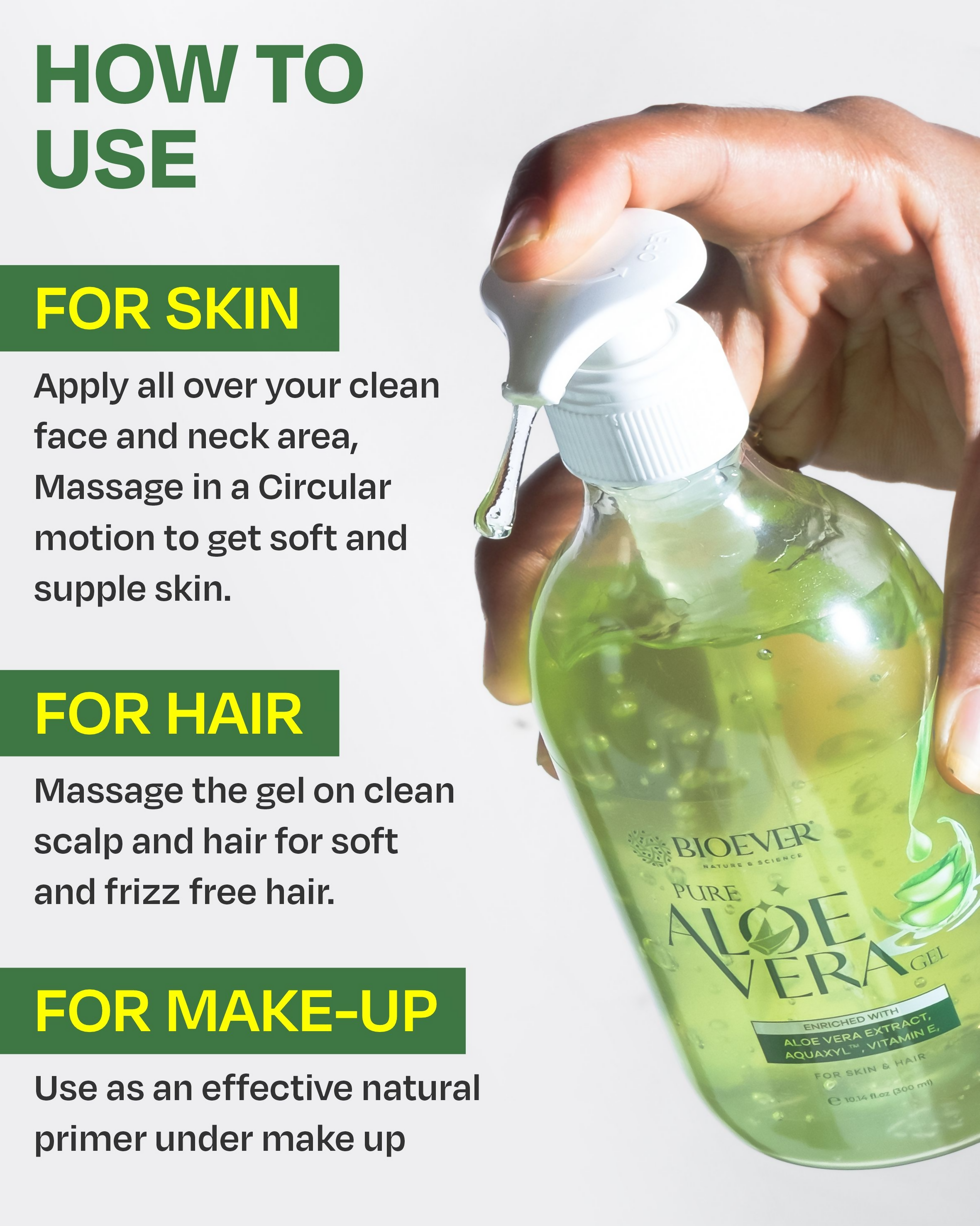 Bioever Pure Aloe Vera Gel | Grab2Buy
