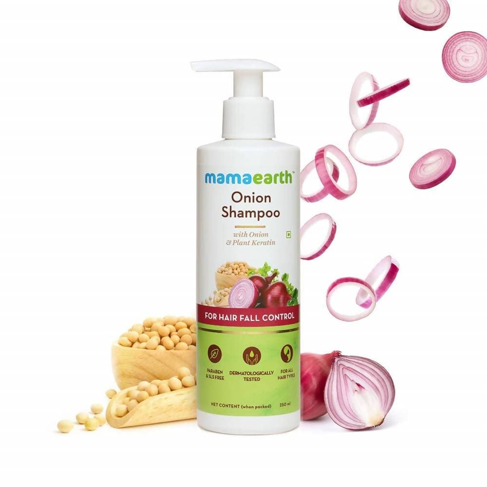 Mamaearth Onion Shampoo For Hair Fall Care | Grab2Buy