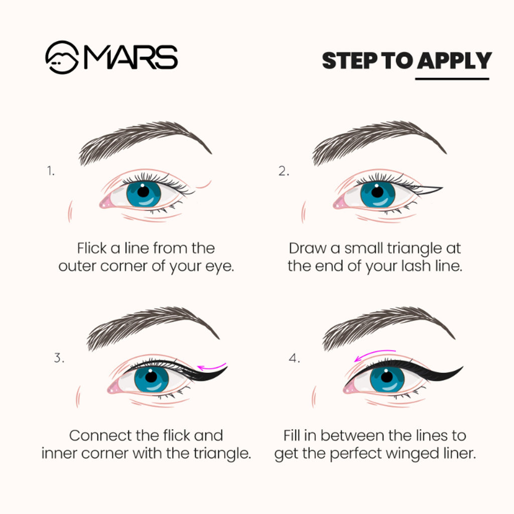 MARS Cosmetics Free Flow Liquid Eyeliner | Grab2Buy