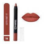 MARS Cosmetics Won't Smudge Won't Budge Lip Crayon - Let's Get It | Grab2Buy