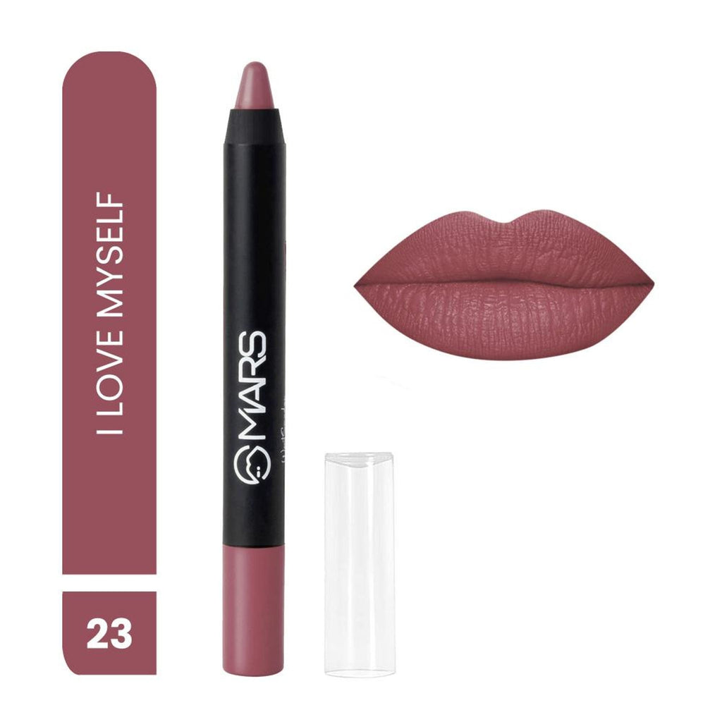 MARS Cosmetics Won't Smudge Won't Budge Lip Crayon - I Am Cute | Grab2Buy