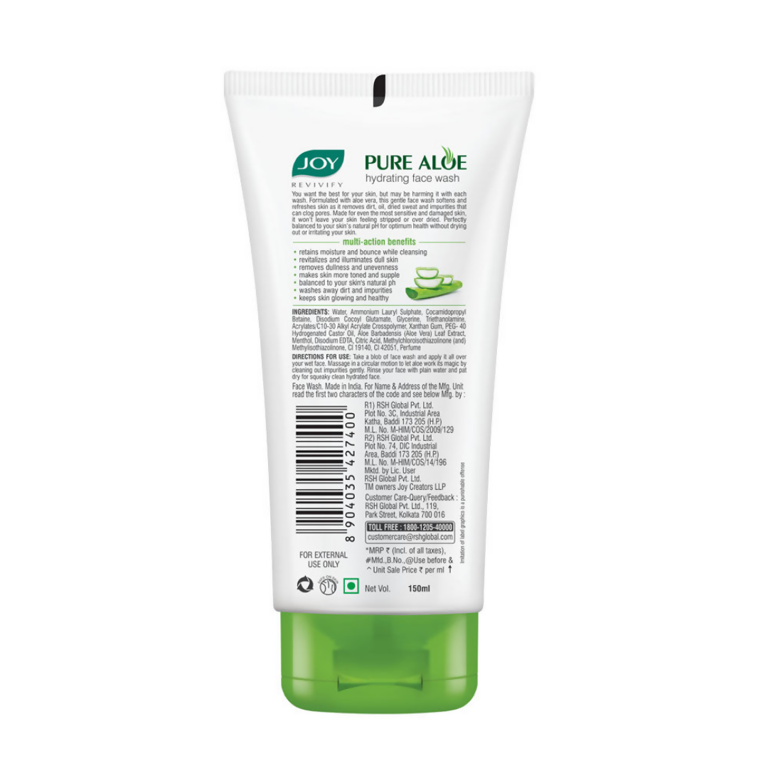 Joy Revivify Hydrating Aloe Vera Face Wash | Grab2Buy