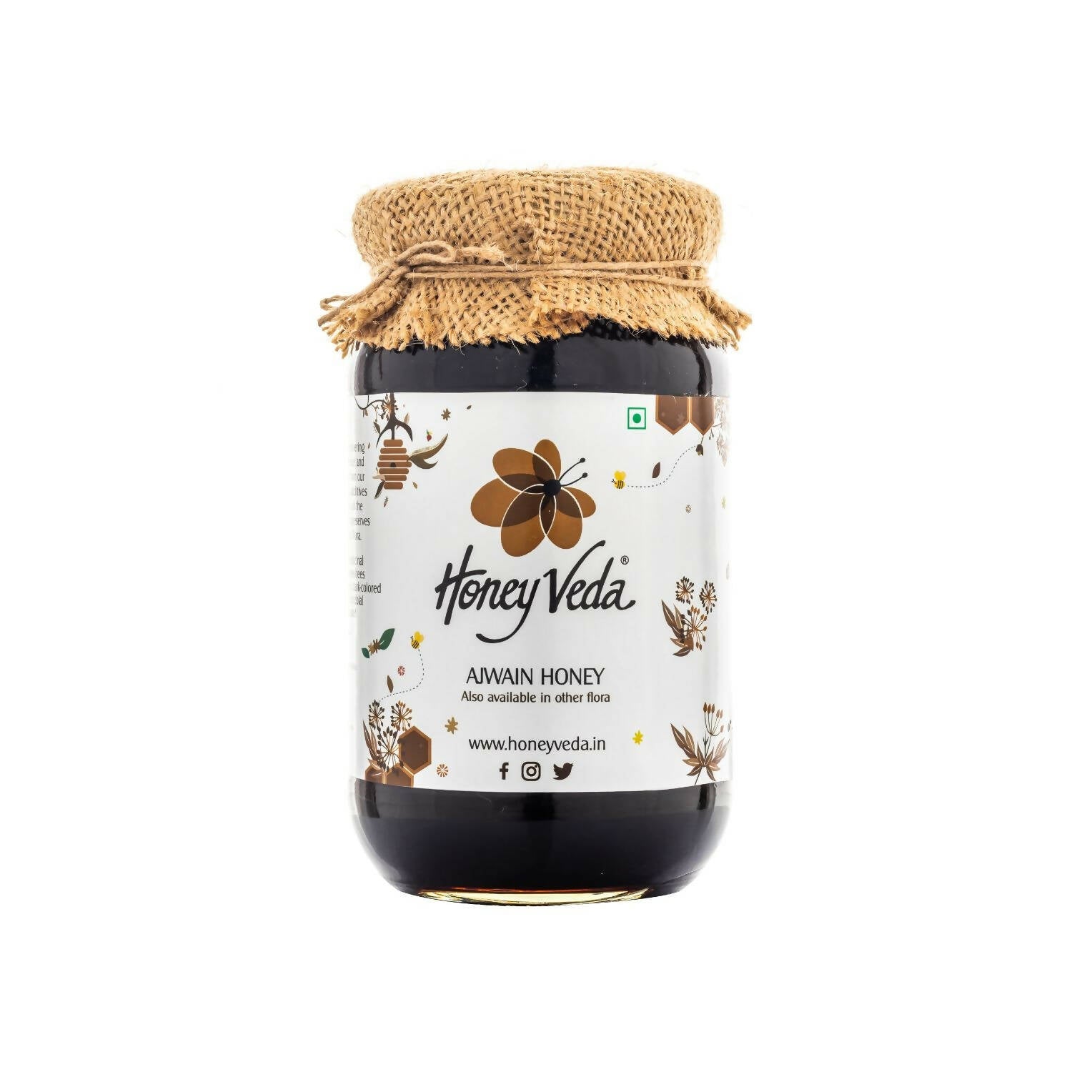 HoneyVeda Premium Raw Ajwain Honey | Grab2Buy
