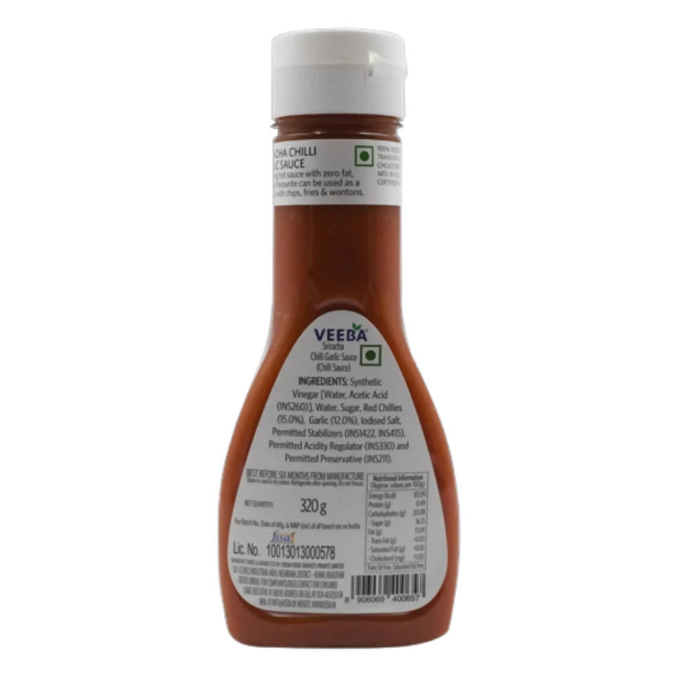 Veeba Sriracha Chili Garlic Sauce | Grab2Buy