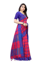 Vamika Pink Cotton Silk Weaving Saree (SATURN PINK) | Grab2Buy