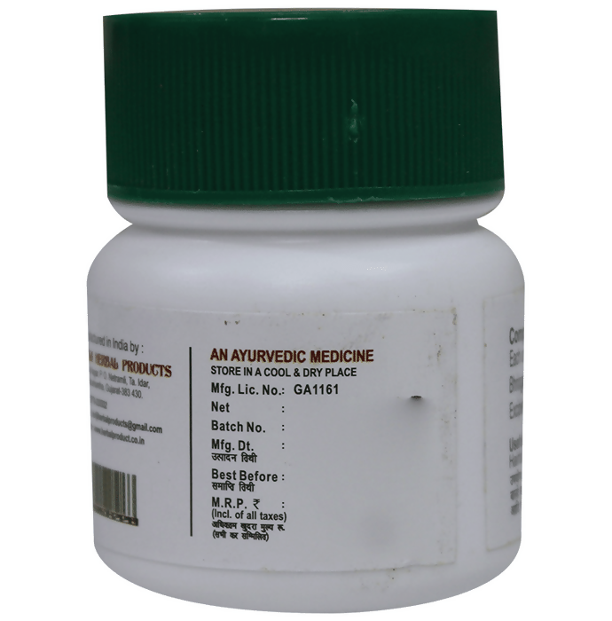 Shriji Herbal Products Bhringraj Ghanvati Tablets | Grab2Buy