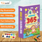 Grand - 365 Colouring Book :- Learn With Colouring, Creative Learning For Toddlers, Preschool Colouring Book, Educational Book For Kids, Toddler Fun Book, Simple Colouring Book For Kids | Grab2Buy