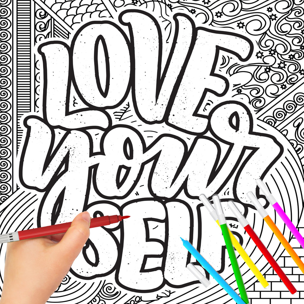 Motivation - Adult Colouring Book : Fun Colouring For Kids And Adults, Creative Coloring Book, Mindfulness Coloring Book, Relaxing Coloring Book | Grab2Buy