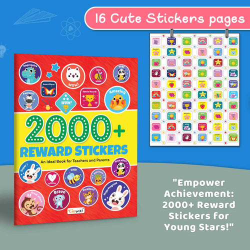2000+ Reward Stickers: A Fun Sticker Book For Teachers And Parents - Encouraging And Celebrating Kids' Achievements With Over 2000 Stickers [Paperback] | Grab2Buy