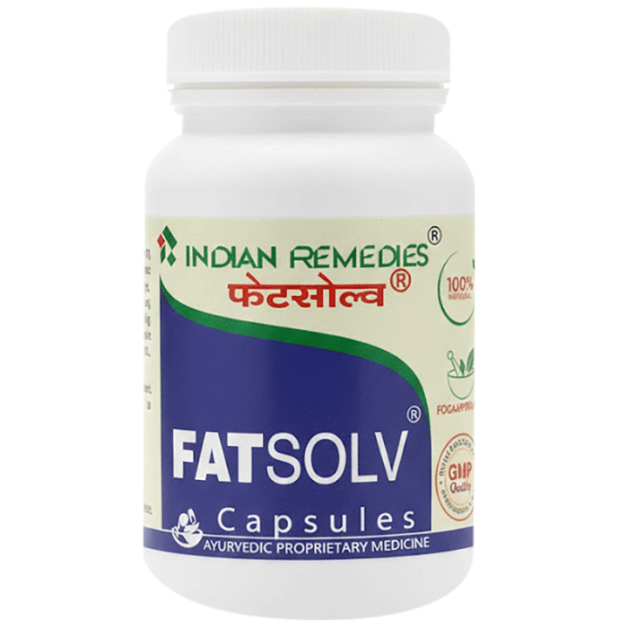 Indian Remedies Fatsolv Capsules | Grab2Buy