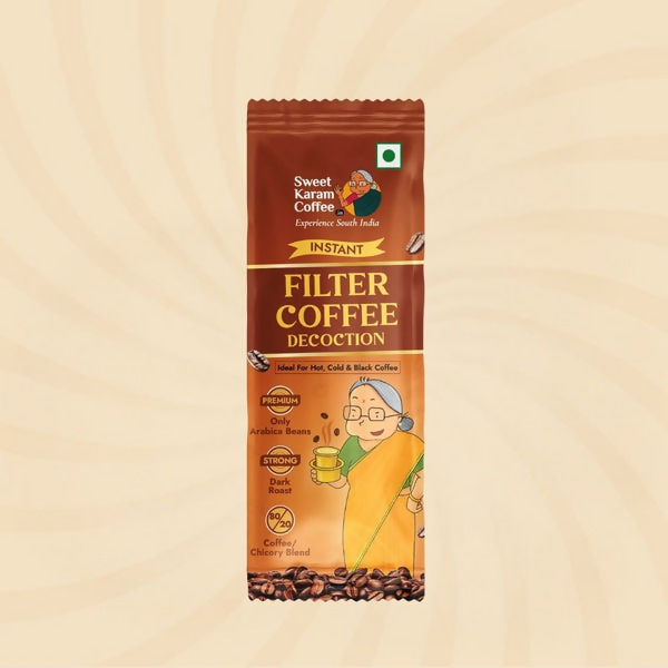 Sweet Karam Coffee Premium Instant Filter Coffee Decoction