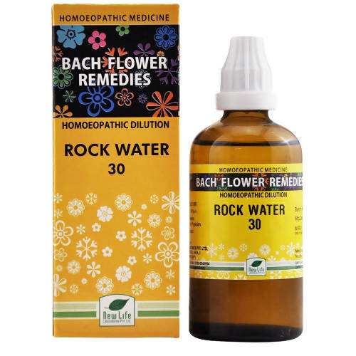 New Life Homeopathy Bach Flower Remedies Rock Water Dilution | Grab2Buy