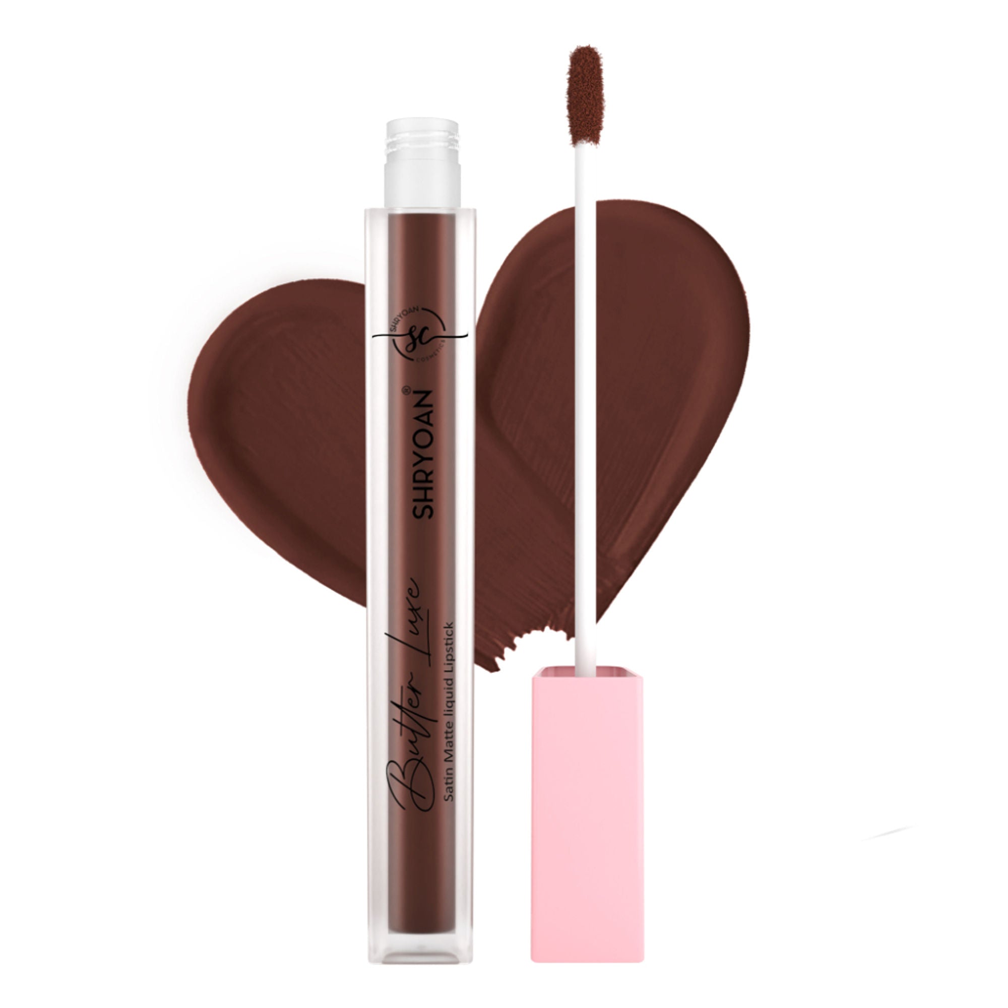 Shryoan Butter Luxe Satin Matte Liquid Lipstick - Brownie Points 15 | Grab2Buy