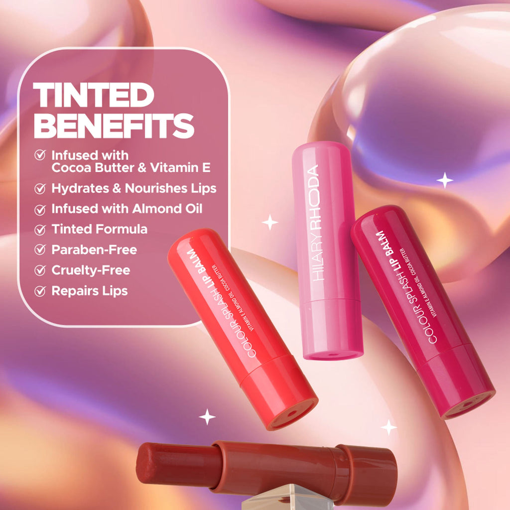 Hilary Rhoda Colour Splash Lip Balm With SPF 15 - Coffee 02