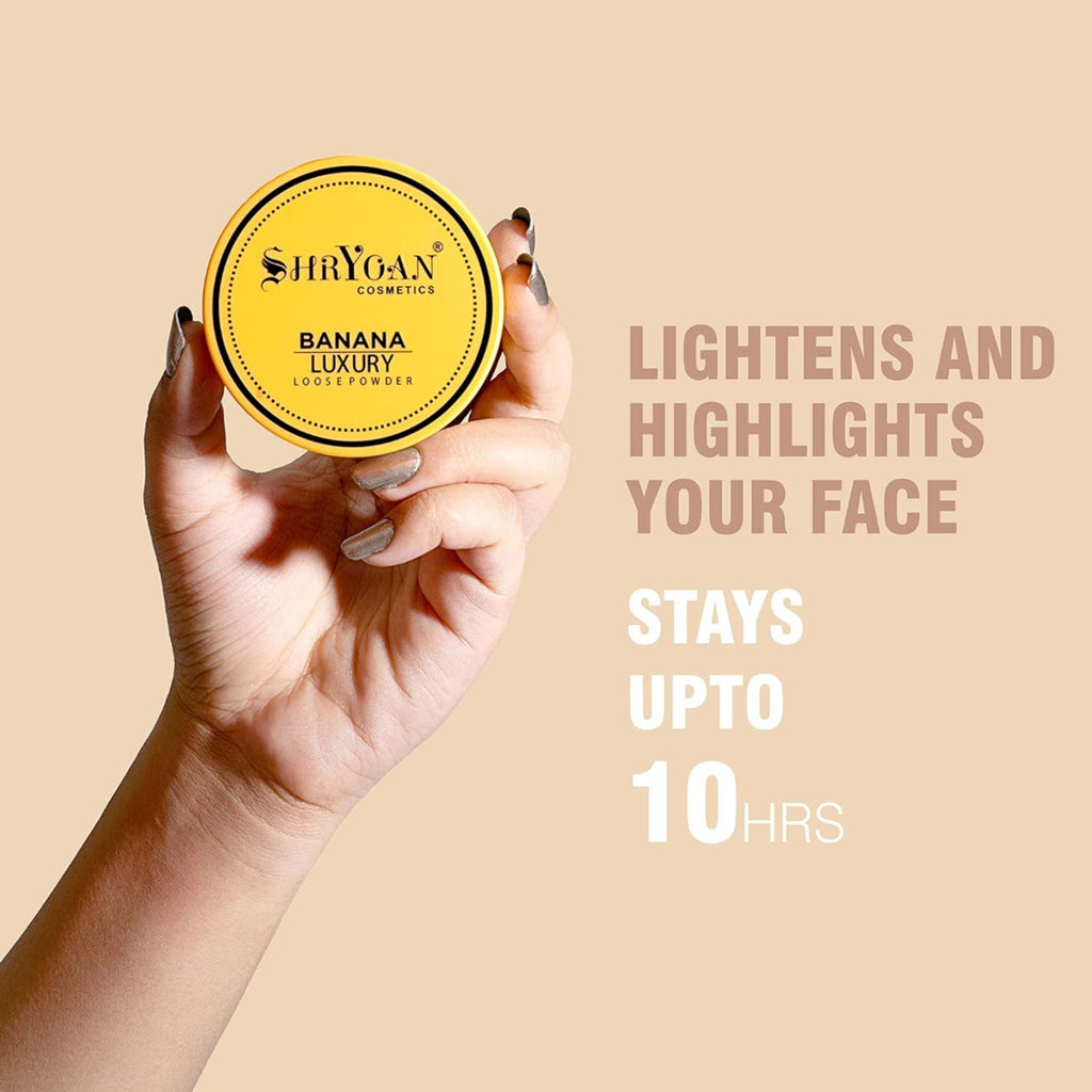 Shryoan Banana Luxury Loose Powder | Grab2Buy