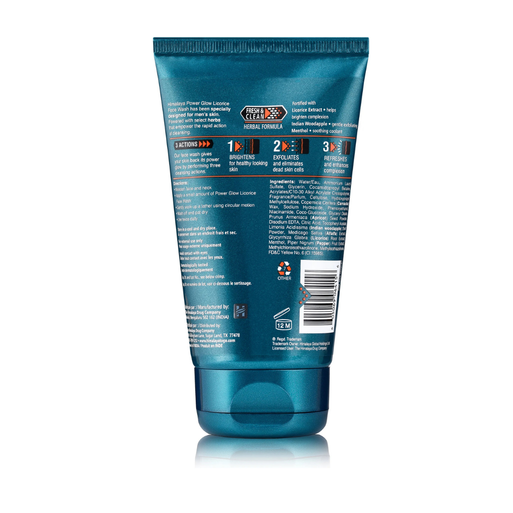 Himalaya Men Power Glow Licorice Face Wash