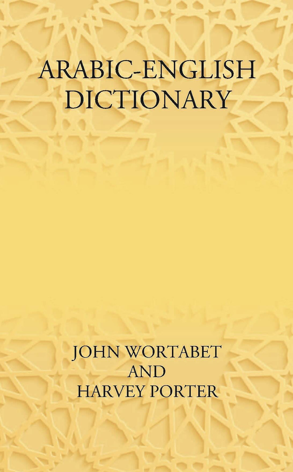 Arabic-English Dictionary - Gyan Books