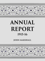 ANNUAL REPORT 1915-16 - Gyan Books