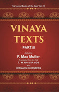 The Sacred Books of the East (VINAYA TEXTS, PART-III: THE KULLAVAGGA, IV—XIII) 20th - Gyan Books