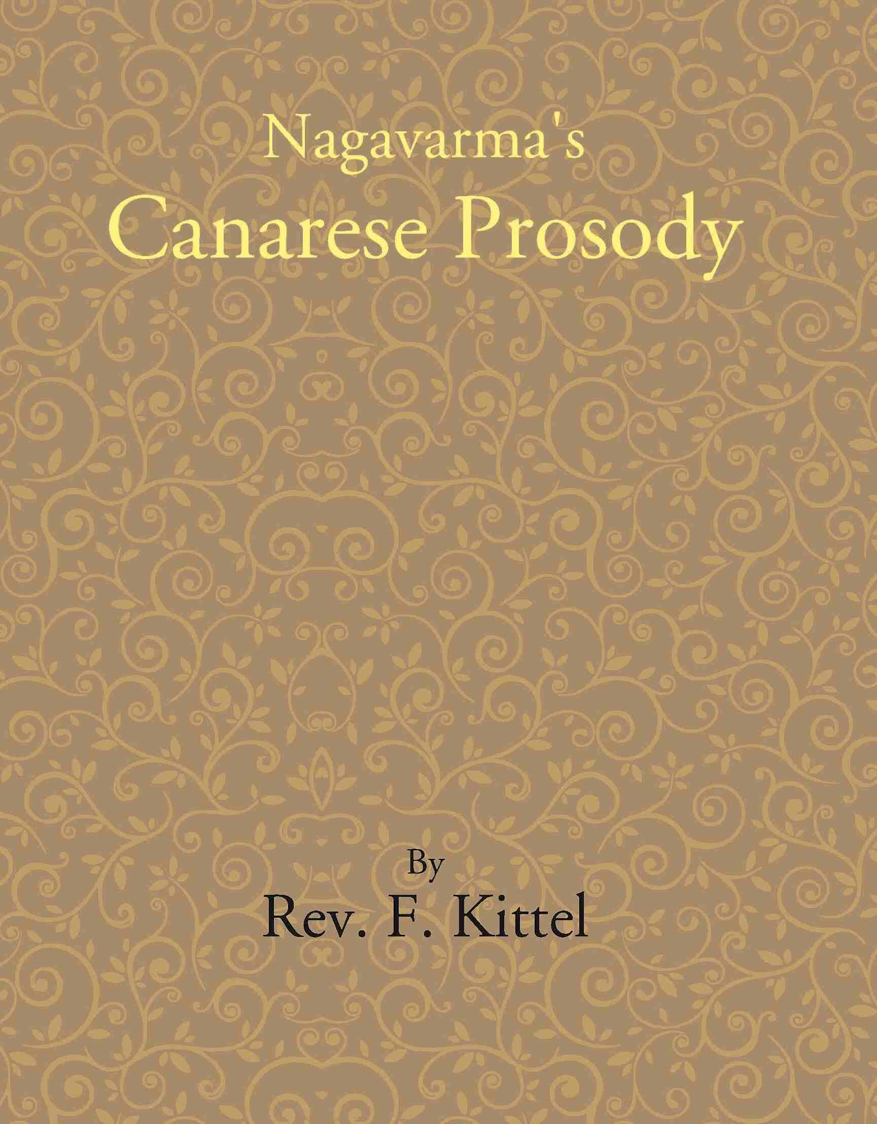 Nagavarma's Canarese Prosody - Gyan Books
