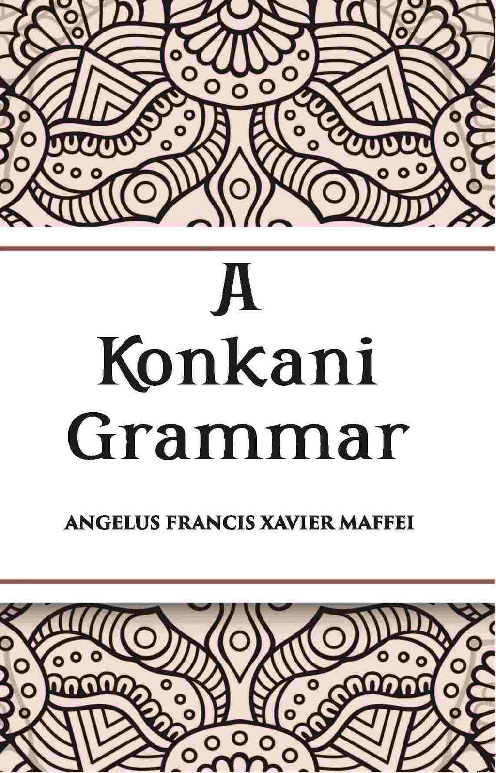 A Konkani Grammar - Gyan Books