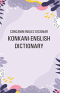 Concanim-Inglez Dicionar Konkani-English Dictionary - Gyan Books | Grab2Buy