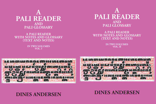 A Pali Reader And Pali Glossary: A Pali Reader With Notes And Glossary (Text And Notes) 2 Vols. Set - Gyan Books